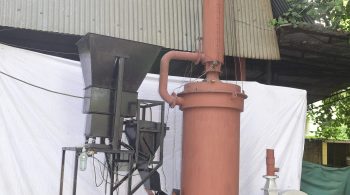 Biomass combuster cum hot air generator