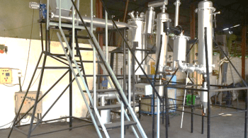Pilot- scale continuous pyrolysis system